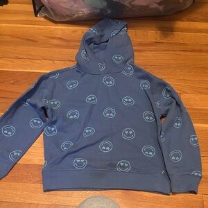 Wonder Nation Navy Hoodie with Fun Pattern